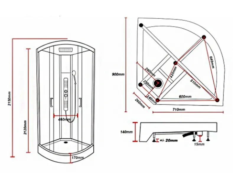 Душевая кабина без поддона на полу: оптимальные размеры, как сделать в квартире, технология строительства, дизайн, проект