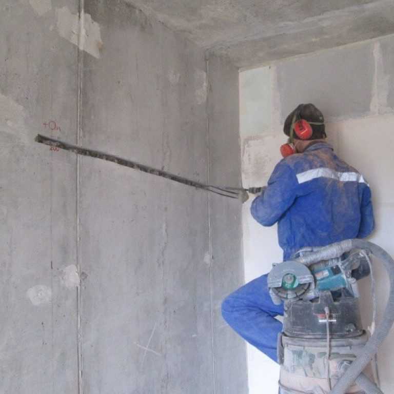 Как и чем штробить стены под проводку — инструктаж по проведению строительных работ