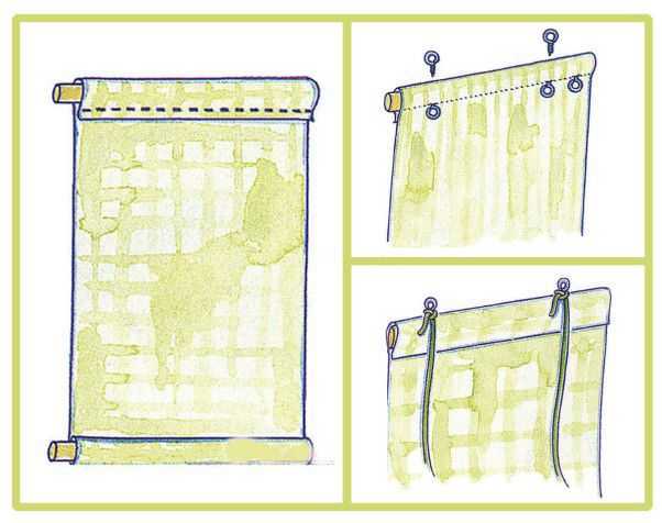 Как сделать рулонные шторы своими руками – пошаговая инструкция