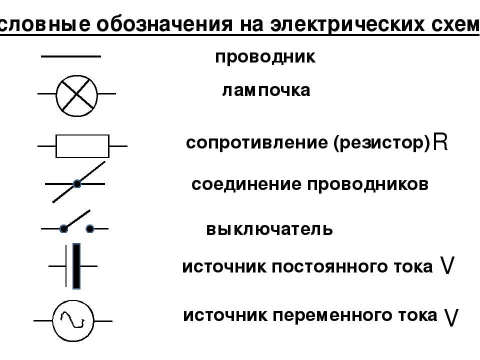 Графические обозначения в электрических схемах - tokzamer.ru