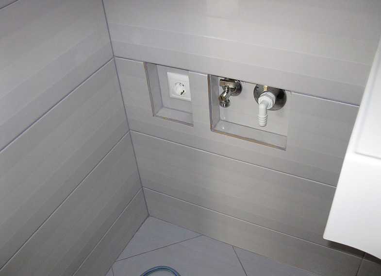 Условия для подключения розетки для стиральной машины в ванной тип электропроводки, установка автомата и УЗО Руководство по установке розетки в ванной комнате