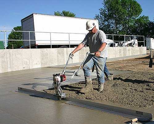 Заливка бетона: инструменты, оборудование и технология
