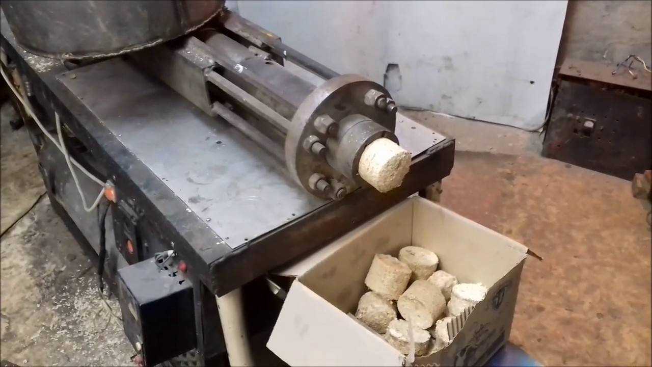 Топливные брикеты: изготовление пресса для опилок своими руками, производство самодельного топлива