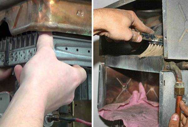 Как почистить газовую колонку своими руками от накипи и сажи
