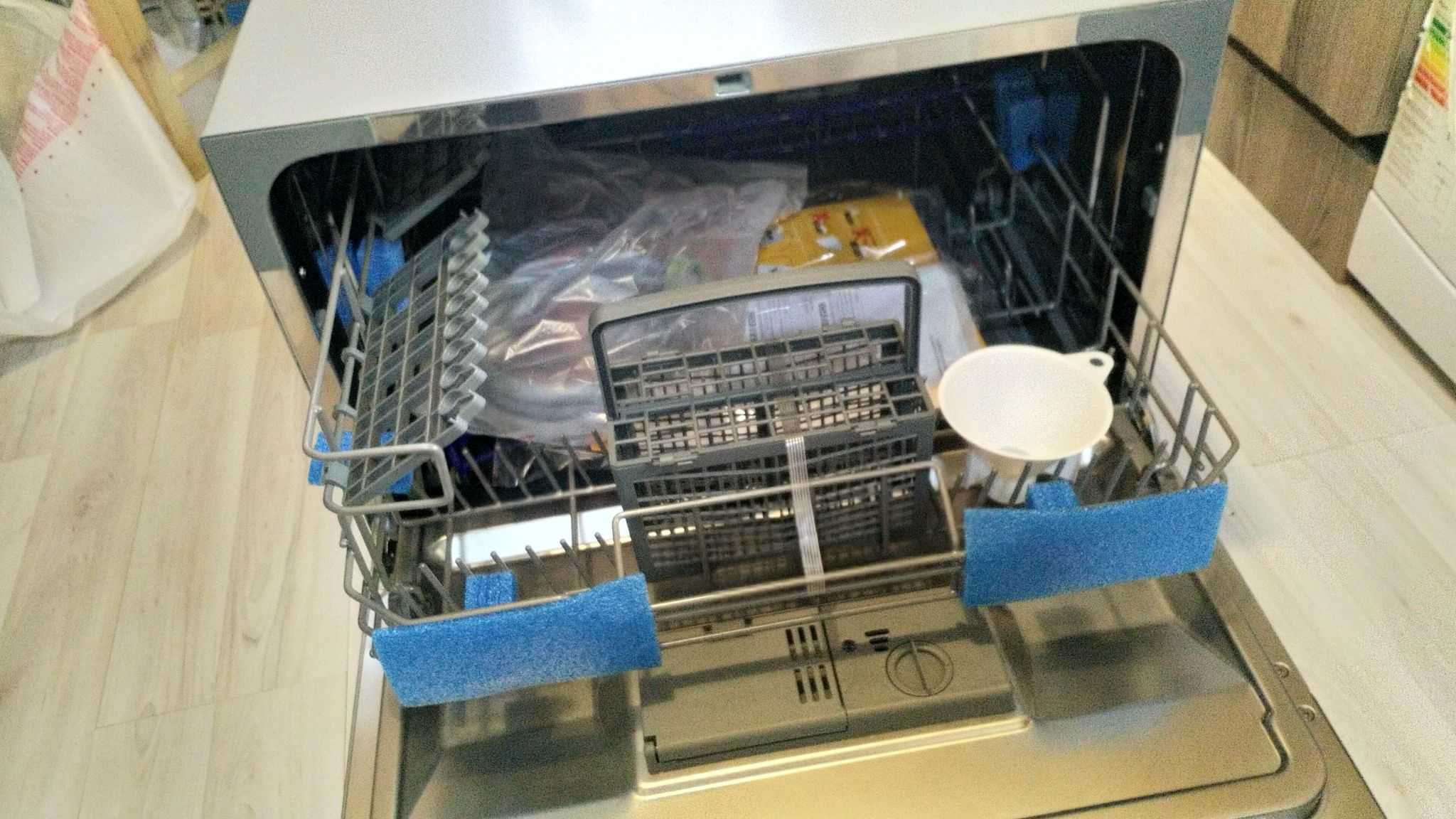Первый пуск посудомоечной машины. Посудомойка Медея mcfd55200s.
