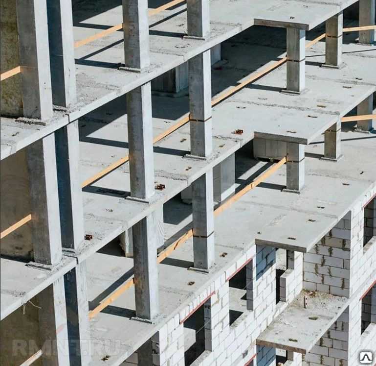 Железобетонный каркас: особенности конструкций многоэтажных зданий