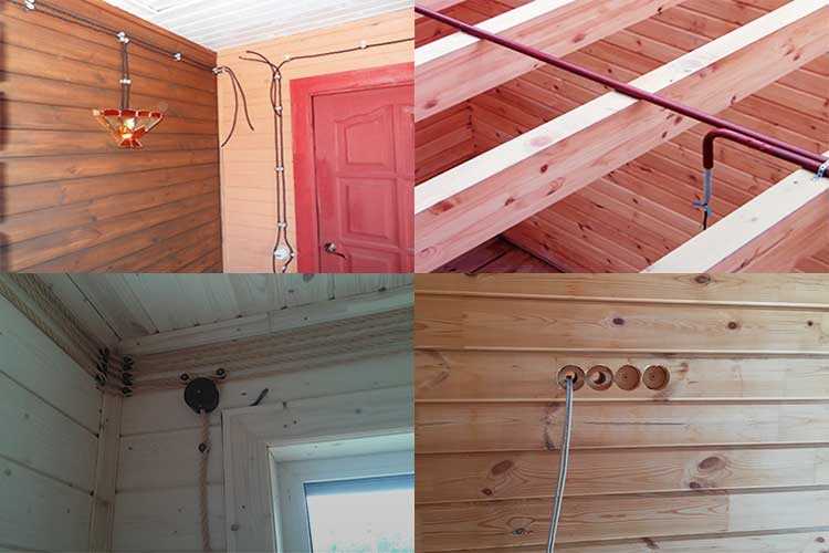 Электропроводка в деревянном доме: правила проектирования + инструктаж по монтажу - точка j