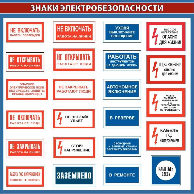 Плакаты по технике безопасности. часть 1 – самэлектрик.ру