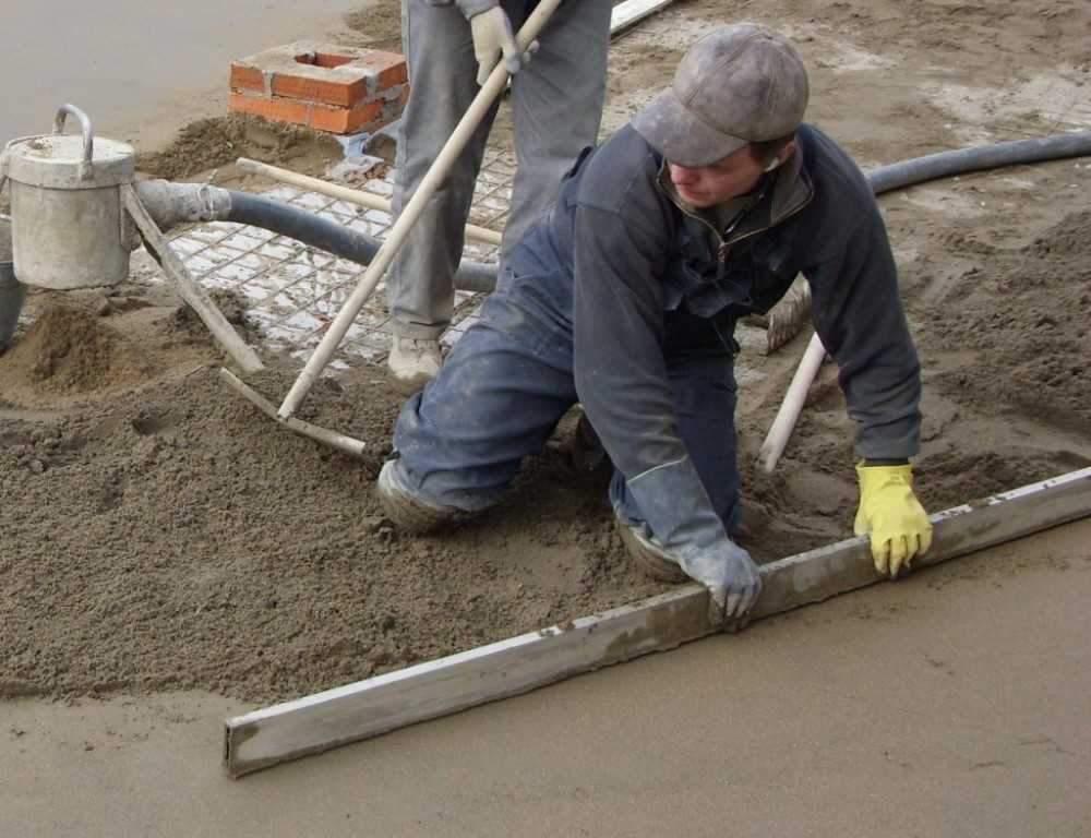 Устройство покрытий бетонных полов