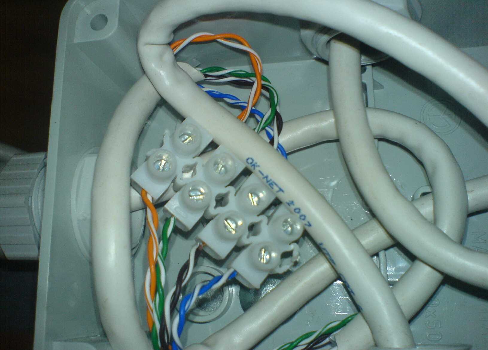Как обжать витую пару rj-45 - сетевой интернет кабель из 8 жил