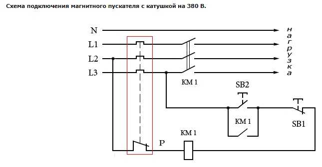 Підключення електромагнітних пускачів на 220В