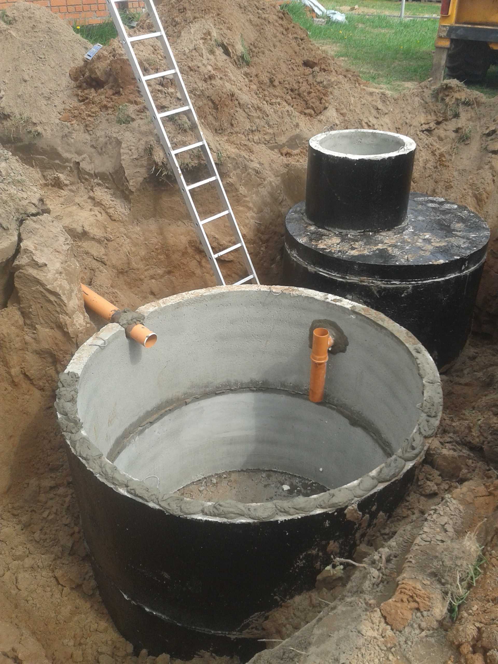 Как сделать переливную яму к имеющейся выгребной яме самому