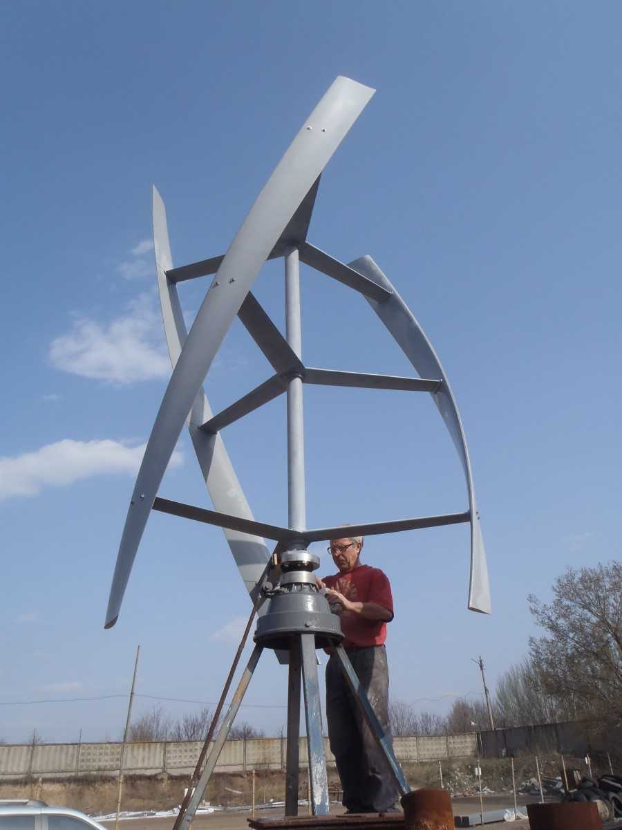 Как сделать ветрогенератор 💨 на 220в своими руками: самодельный ветряк - точка j