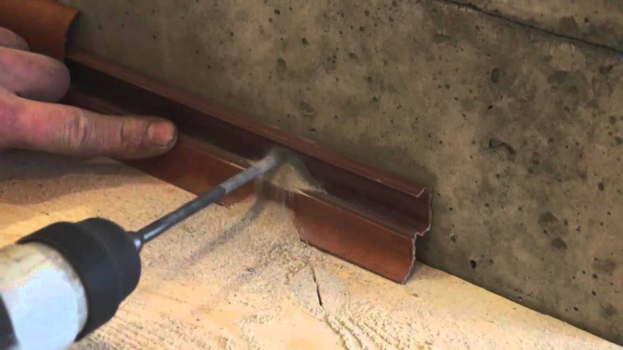 Как крепить плинтуса к бетонной стене - клуб мастеров