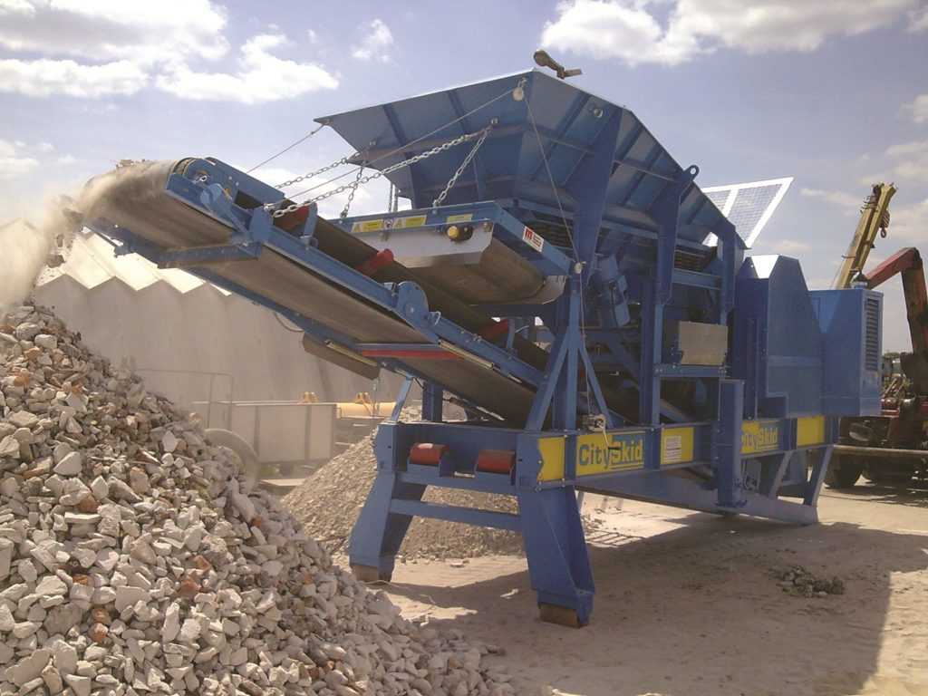 Переработка бетона и железобетона - утилизация и переработка отходов производства