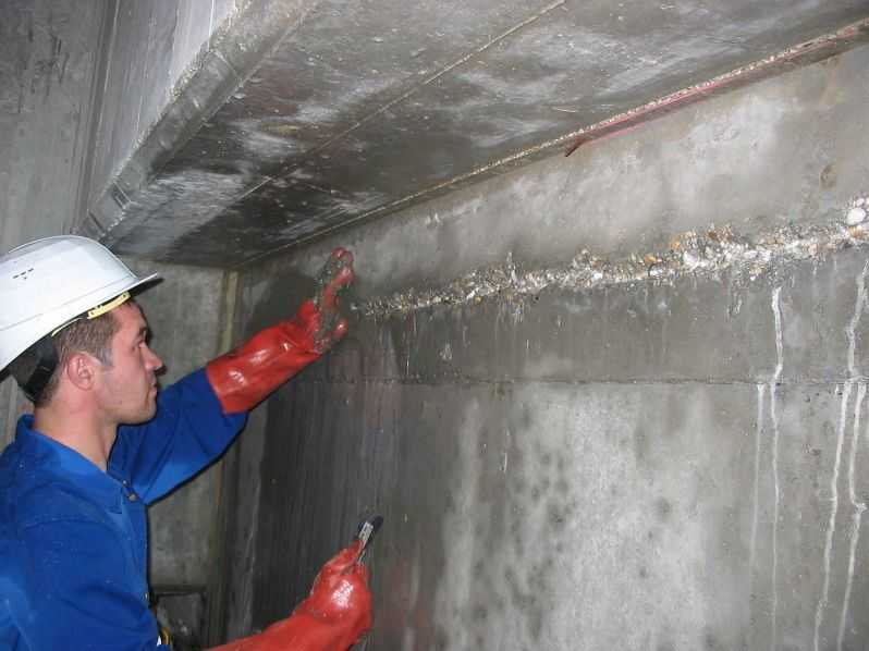 Холодный шов при бетонировании - устройство и гидроизоляция