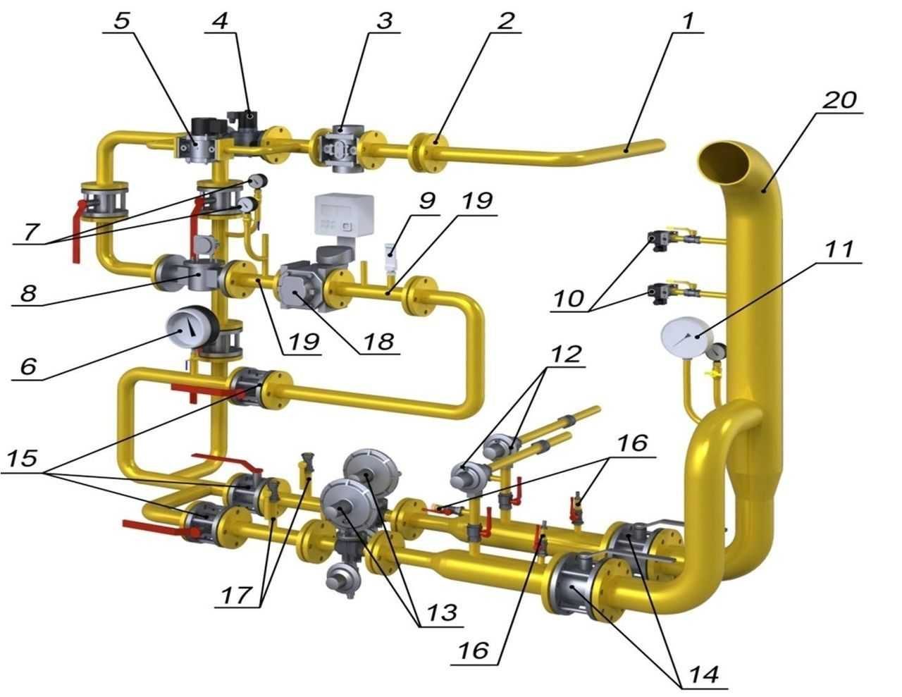 Термозапорный клапан на газопроводе: устройство, виды, назначение и правила установки - все об инженерных системах