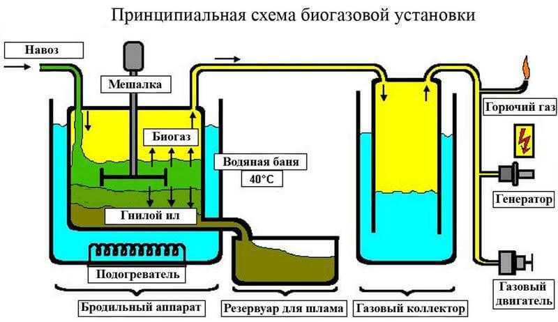 О принципах получения биотоплива Изучение схемы биореактора и возможностей добычи биогаза своими руками в домашних условиях Как сделать биотопливо из навоза