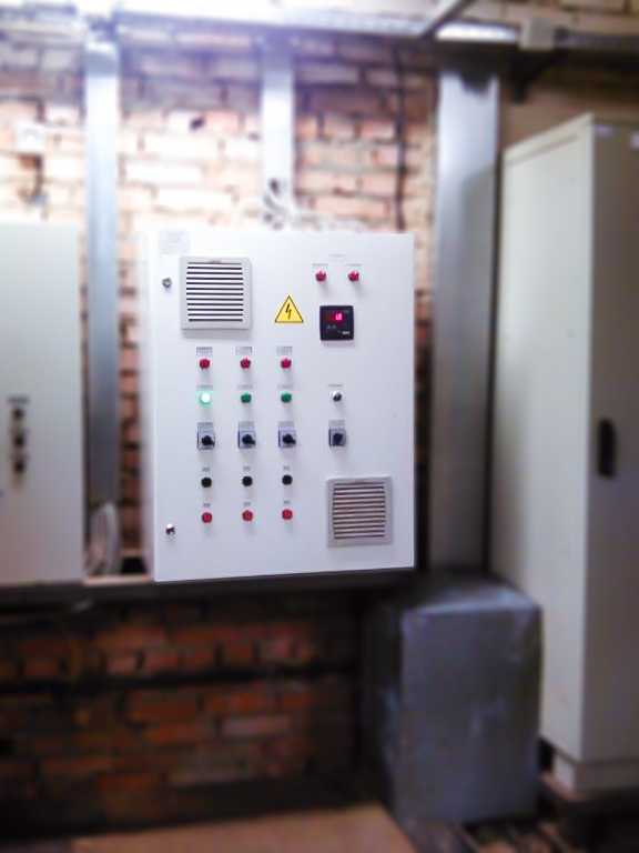 Схемы и устройство автоматических шкафов управления вентиляцией