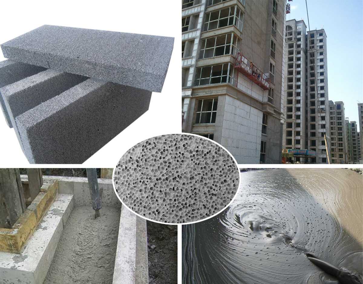 Может ли бетон быть легким и где его применяют