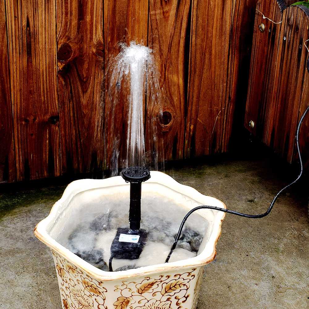 Фонтан с насосом на даче: как сделать своими руками, его устройство и установка, помпа для садового фонтана, как установить насос в домашних условиях