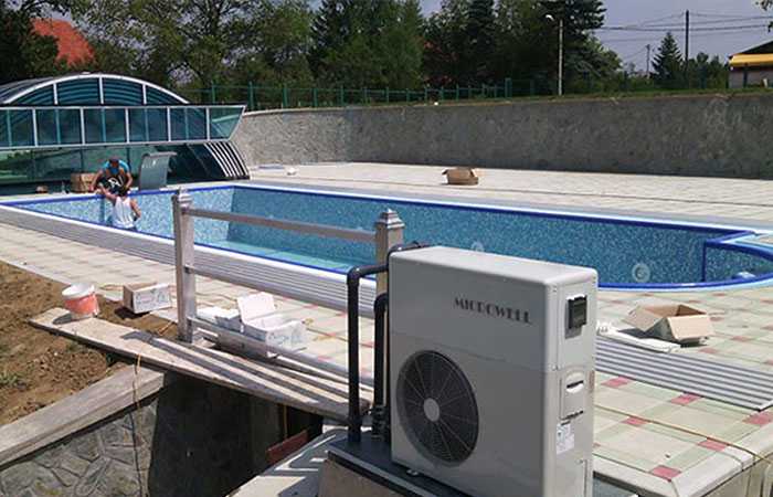 Как нагреть воду в бассейне: что влияет на нагрев, как подогревать (солнечные коллекторы, газовые нагреватели, дровяные печи и другое), как можно ускорить процесс?