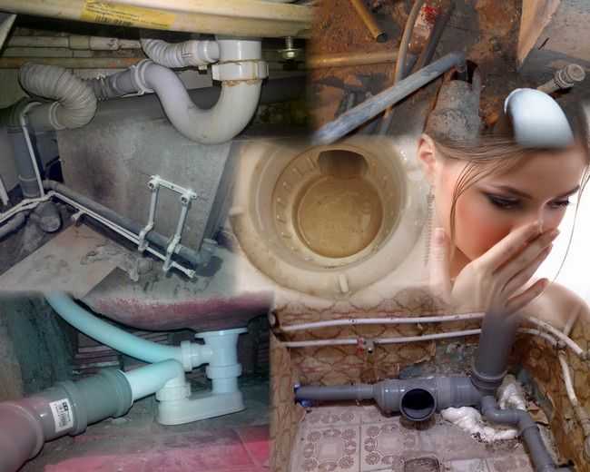 Запах канализации в квартире: почему пахнет и воняет канализацией, как избавиться от запаха, что делать