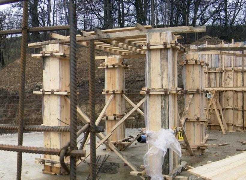 Как сделать колонны из бетона - moidodur.ru