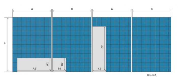 Как рассчитать количество плитки на стену – составление эскиза