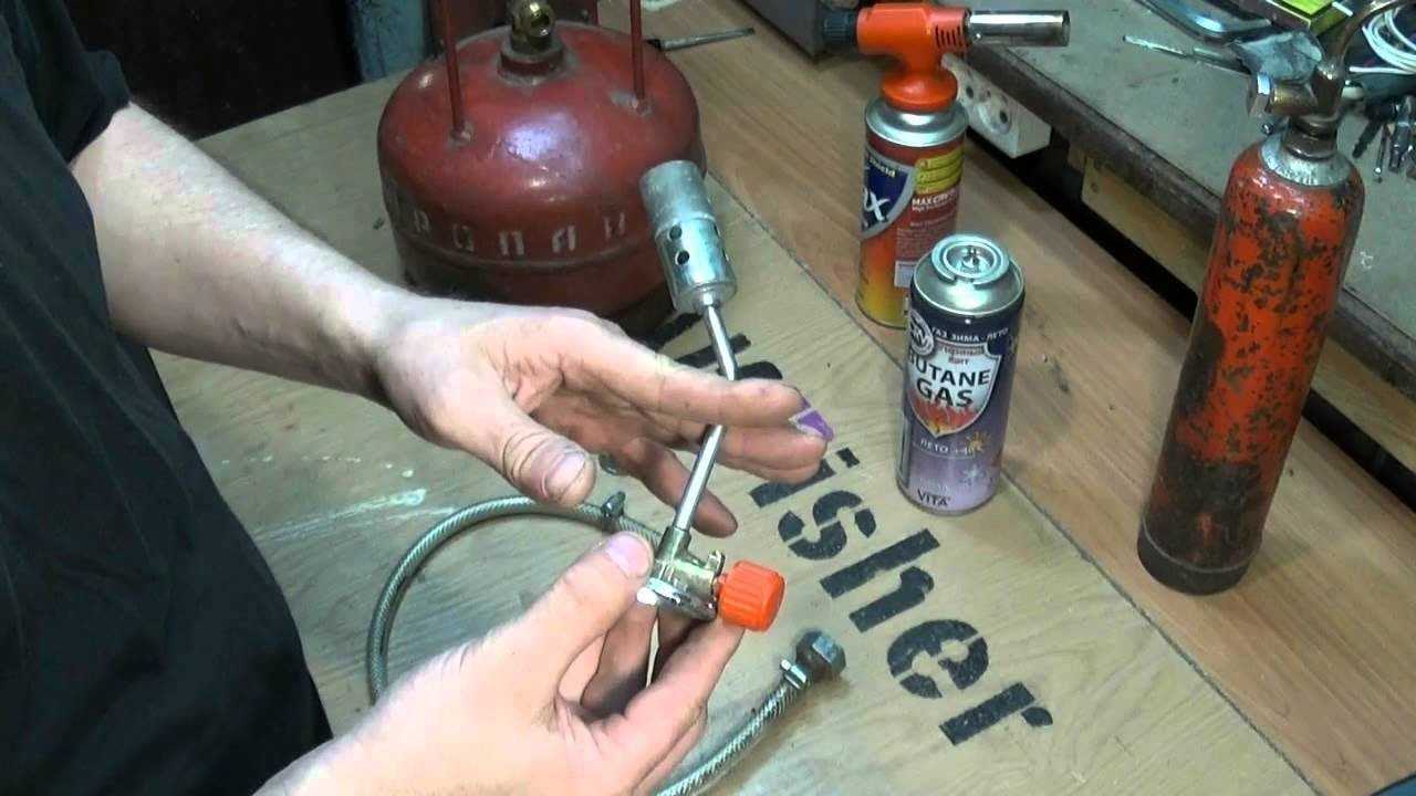 Заправка газовых баллончиков для горелок своими руками: варианты + инструкции для проведения работ
