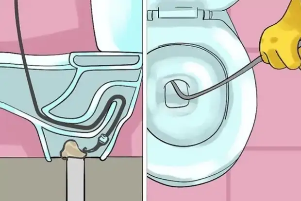 Как прочистить унитаз тросом: инструктаж и правила работы сантехническим тросом