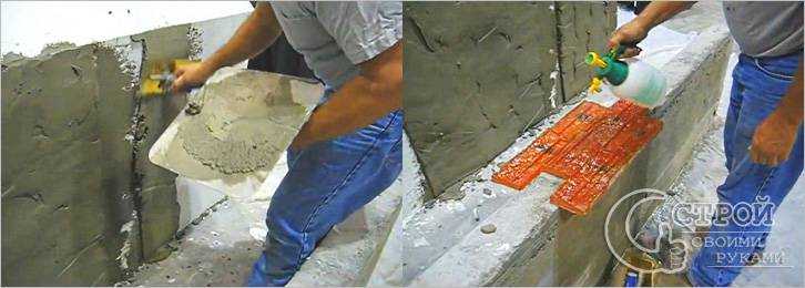 Печатный бетон: использование, плюсы и минусы