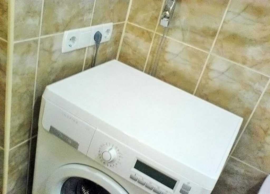 Розетка для стиральной машины в ванной: принципы установки