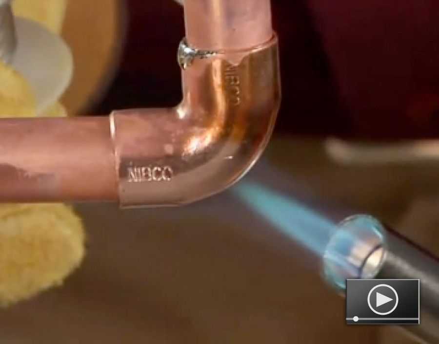 Пайка медных труб газовой горелкой: методы пайки, инструменты, материалы и процесс пайки