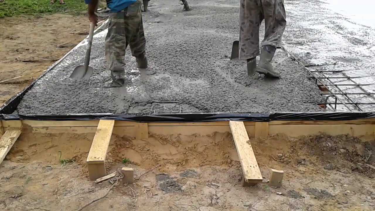 Уход за бетоном в летнее время: требования по снип