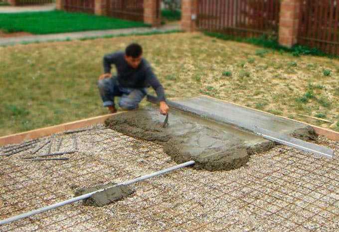 Можно ли класть бетон на бетон - технология