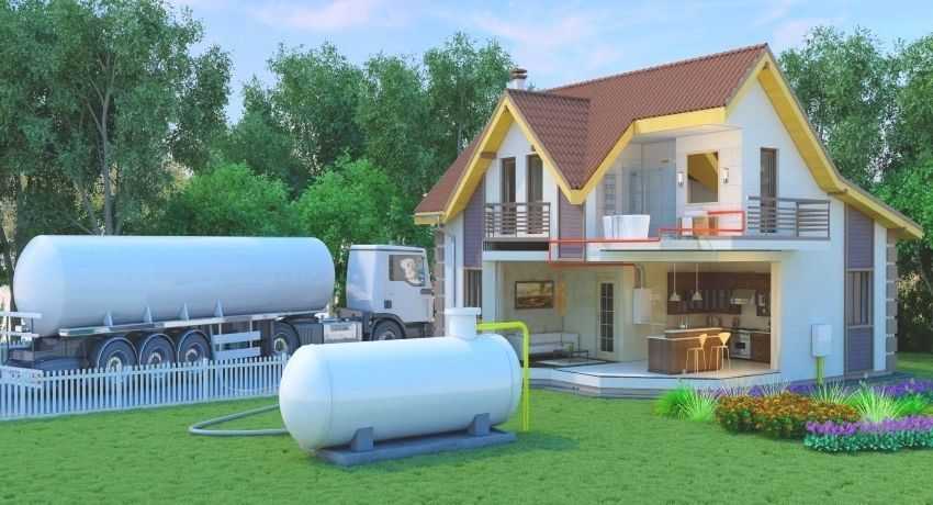 Автономная газификация частного дома схемы систем газоснабжения