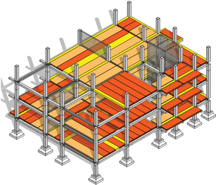 Основные строительные процессы при возведении зданий и сооружений из монолитного бетона