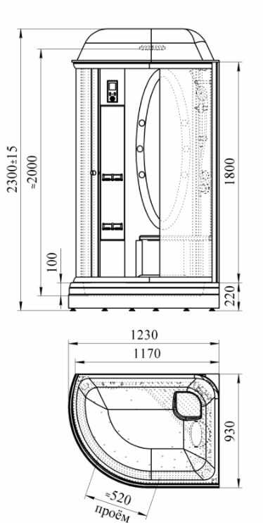 Размеры душевых кабин, как определить удобные размеры именно для вас - самстрой - строительство, дизайн, архитектура